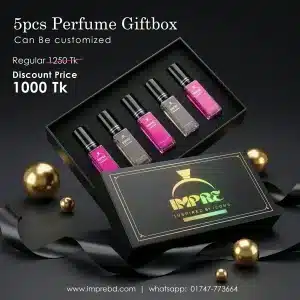 Perfume deals Bangladesh 5 pcs gift box combo by Impre